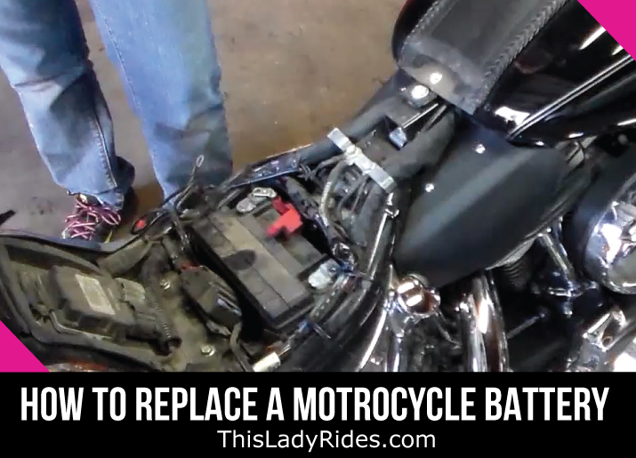 How to Remove and Replace a Motorcycle Battery